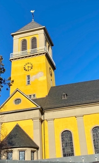 Sanierung des Kirchturmes kath. Kirche Mainz Weisenau