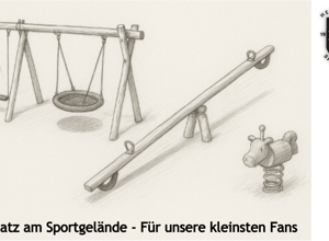 Spielplatz am Sportgelände - Für unsere kleinsten Fans