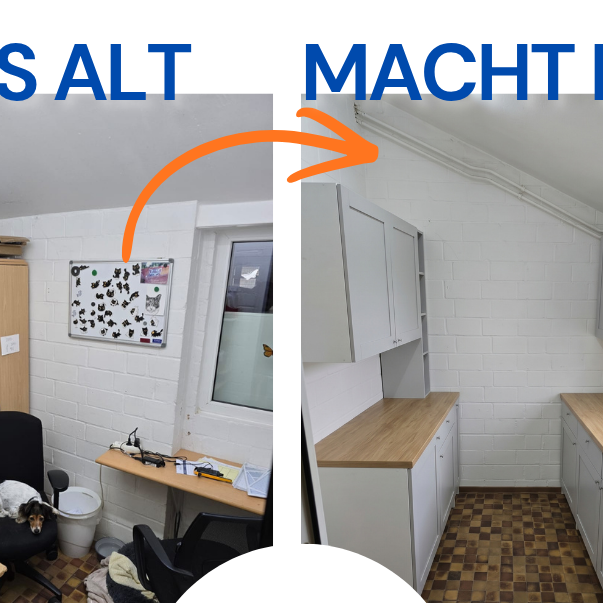 Tierheim Katzenbüro - Futterküche Umzug