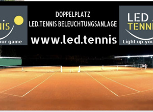 LED für 2 Tennisplätze ESV-Blau-Rot Bonn