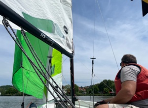 Die  2te neue Trainingsjolle Segelverein SKMW