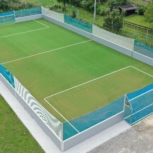 Nachwuchs fördern mit dem Bau eines Cage-Soccer-Platzes