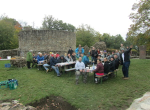 Begehbarmachung des Turms der Burgruine Tannenberg