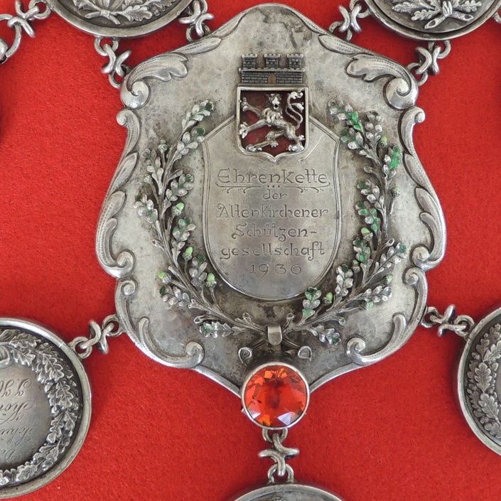 Restaurierung Amtskette des Schützenmeisters