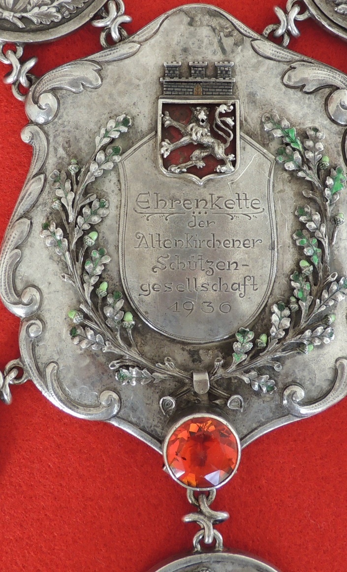 Restaurierung Amtskette des Schützenmeisters