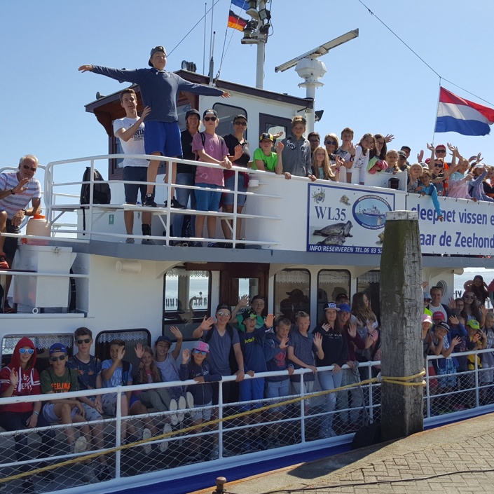 Ameland Ferienlager Kutterfahrt