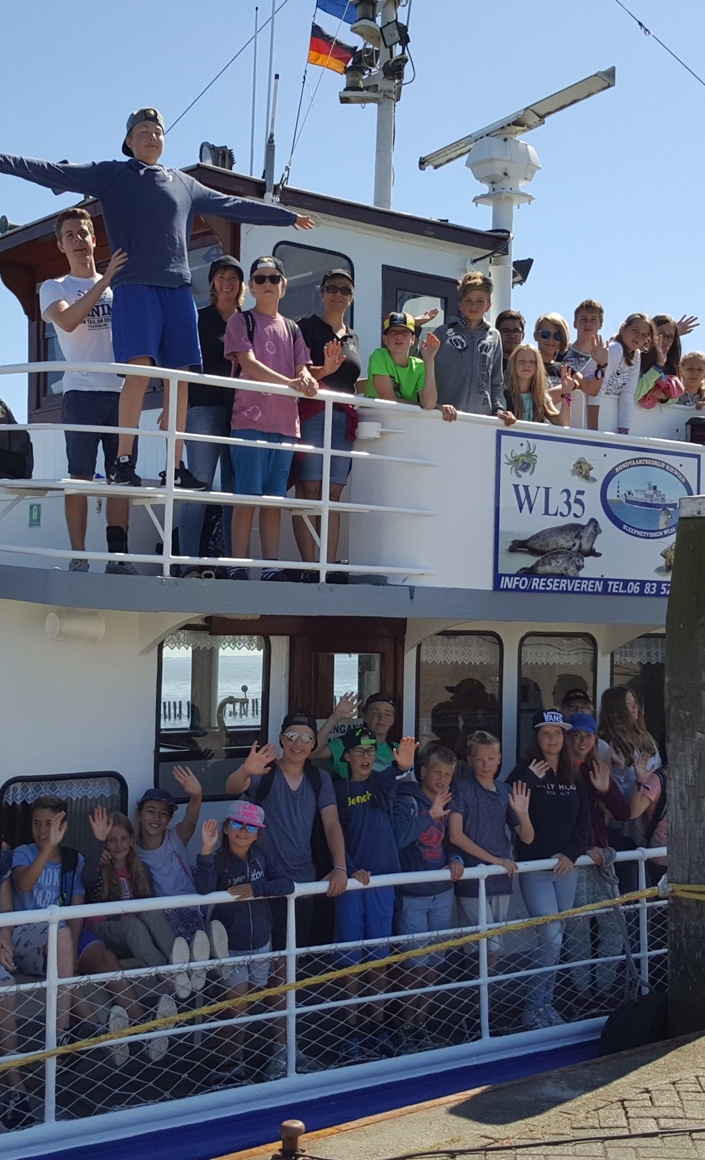Ameland Ferienlager Kutterfahrt