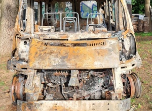 FSV Babelsberg 74 braucht Ersatz für abgebrannten Bus