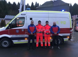 Einsatzfahrzeug für die Bergwacht Scheibe-Alsbach