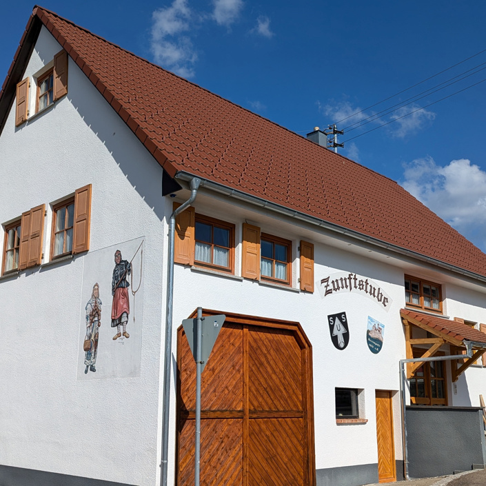 Austausch alter Holzfenster der Zunftstube