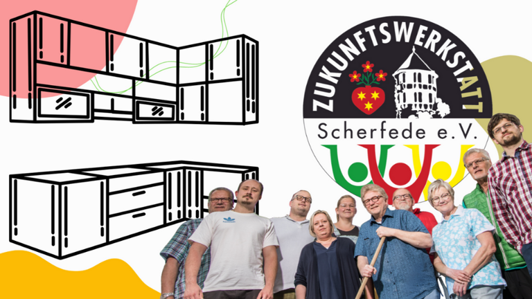 Küche für die Zukunftswerkstatt Scherfede