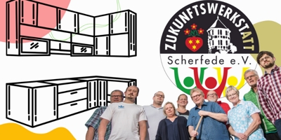 Küche für die Zukunftswerkstatt Scherfede
