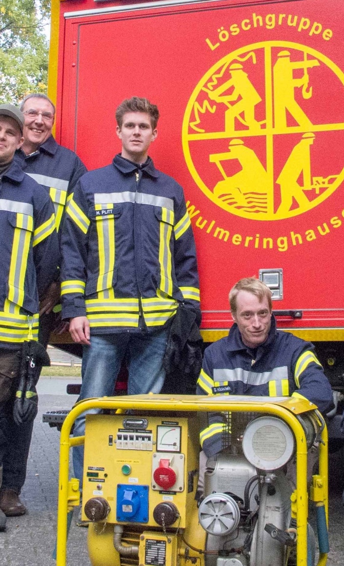 Ein neuer Stromerzeuger für die Feuerwehr