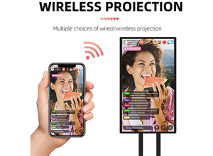 32-Zoll-Digitales Elektronisches Smartboard Mit Beweglicher Halterung