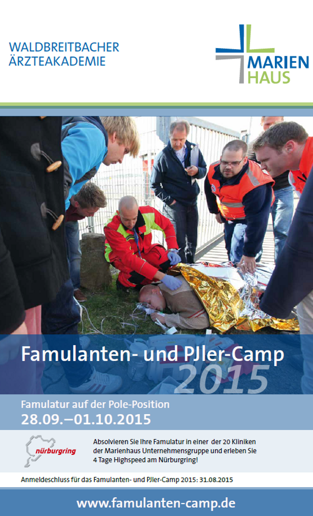 Famulanten und PJ´ler Camp - gemeinsam auf der Pole-Position