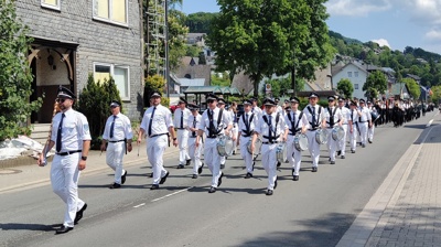 Anschaffung Uniformwesten Spielmannszug Allagen