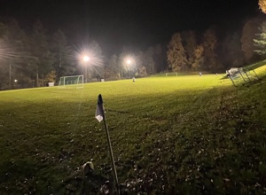 Energie sparen - mit LED Flutlichtanlage