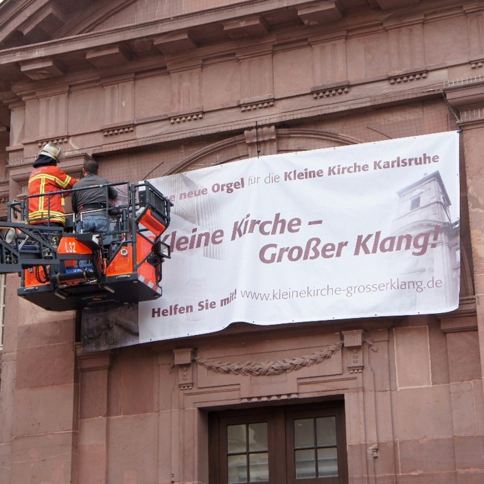 Orgelpfeifen für die Kleine Kirche