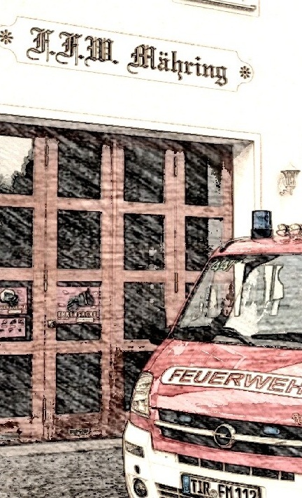 Restaurierung Vereinsfahne FF Mähring