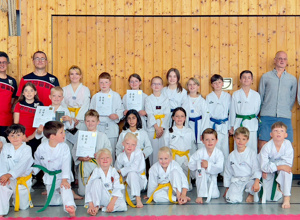 Elektronische Westen für das Taekwondo-Team des TV Kallenhardt e.V.