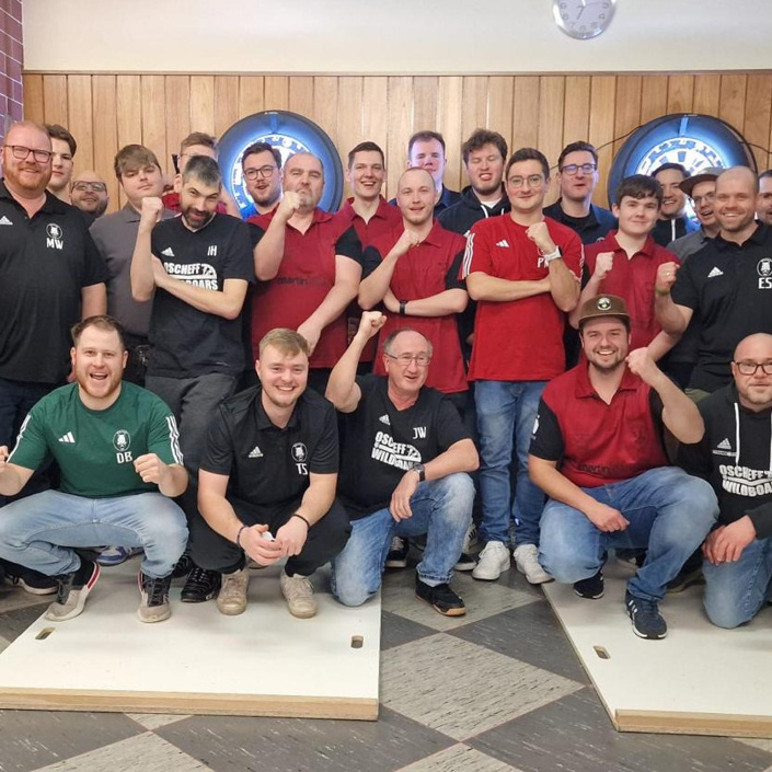Oscheff Wildboars Umbau Dartsraum Alte Schule