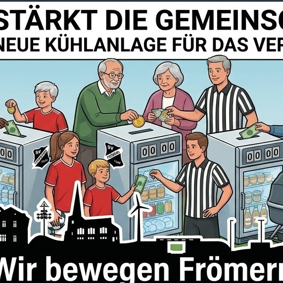 Frömern bleibt kühl: Neue Kühlanlage für unser Vereinsheim!
