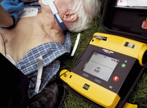 Defibrillator für Herzstillstände