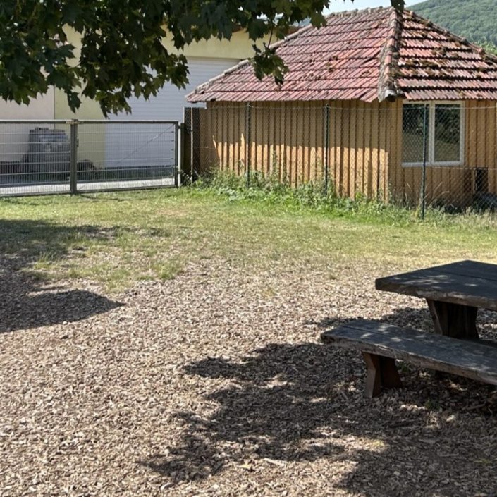 Neu gestalteter Spielplatz für den Kindergarten St. Georg Diebach