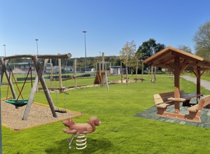Spiel und Rastzone am Sportgelände des SV Bad Bentheim