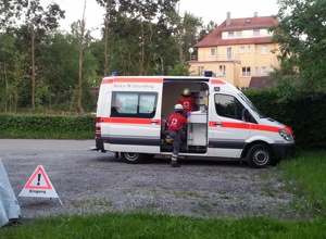 DRK-Einsatzfahrzeug