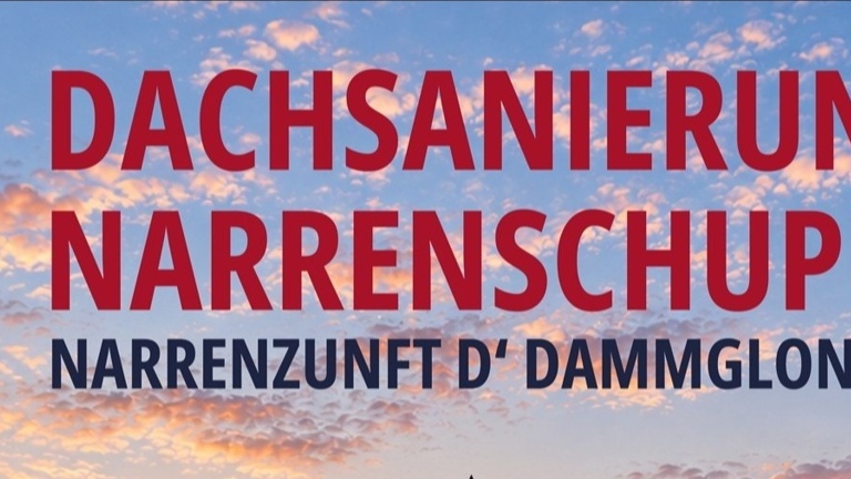 Dachsanierung Vereinsheim Narrenzunft d´Dammglonker Langenargen