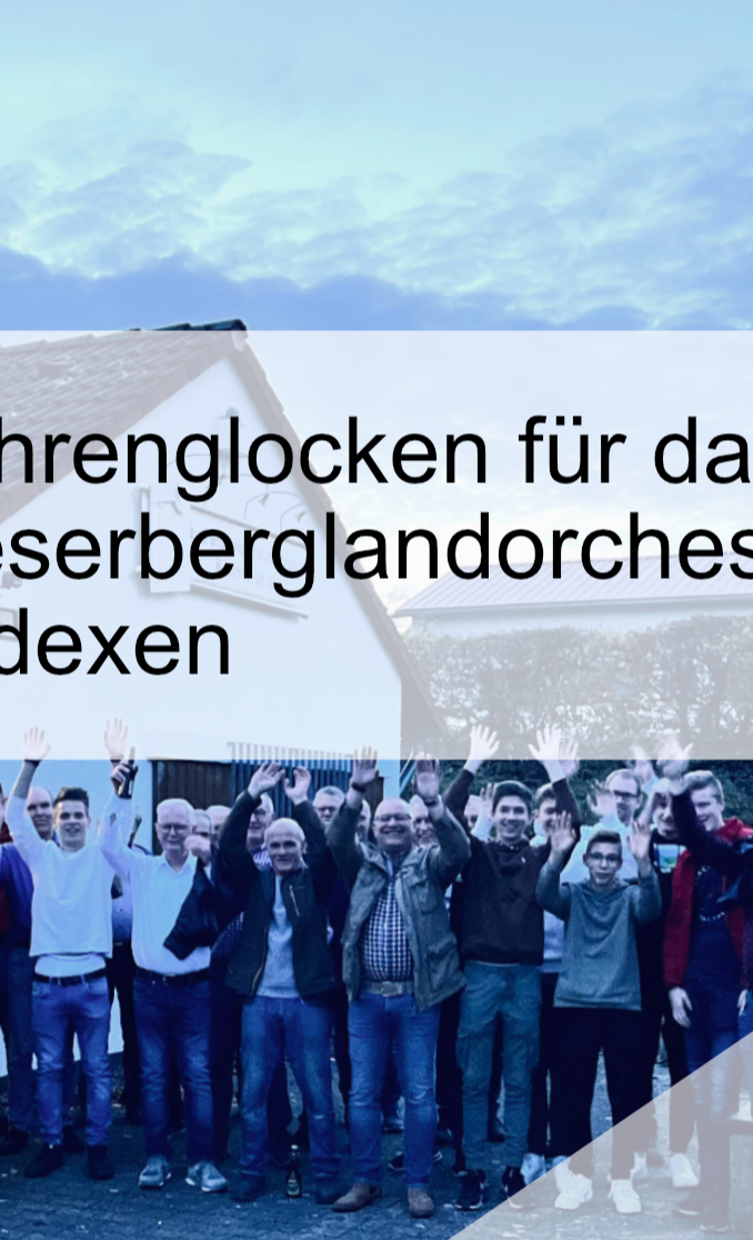 Röhrenglocken für das Weserberglandorchester Bödexen