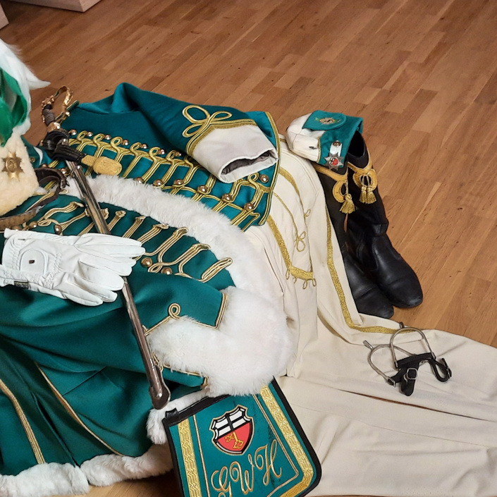 Uniformfundus für junge Husaren