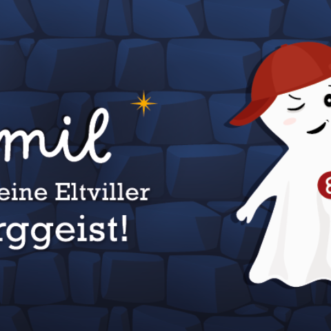 "Emil, der kleine Eltviller Burggeist" in Englisch