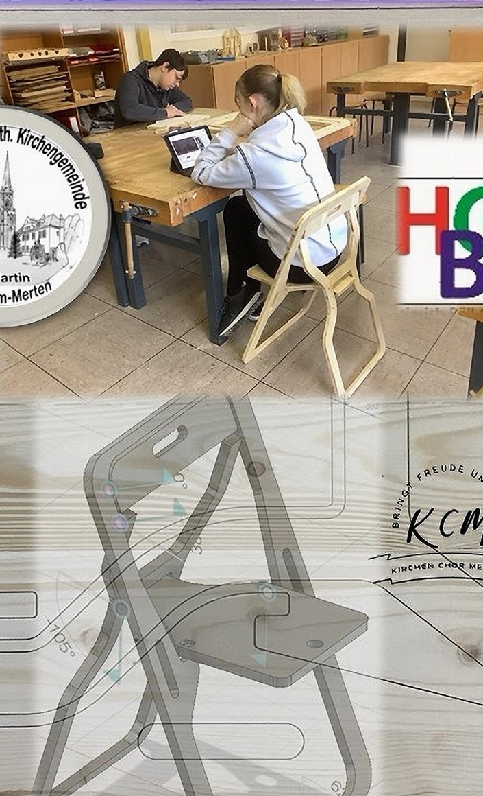 Jugendprojekt 2025 "Klappstühle bauen für den Chor und Mehr"