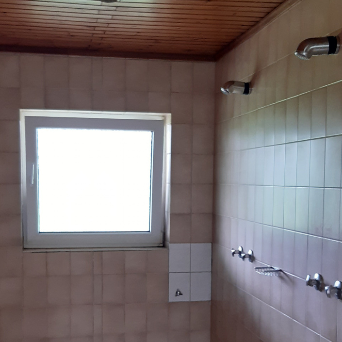 Sportplatz Nattenheim --> Sanierung Sporthäuschen