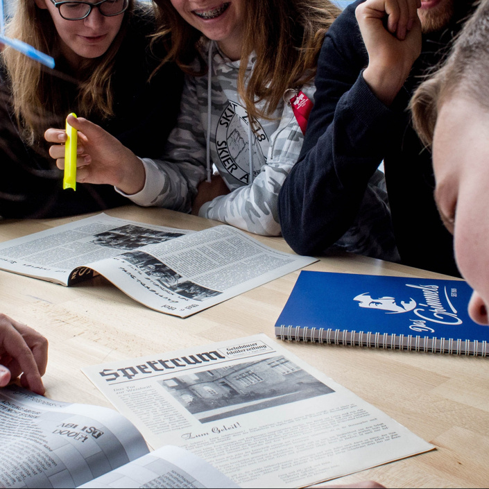 Wiederbelebung der Schülerzeitung Spektrum