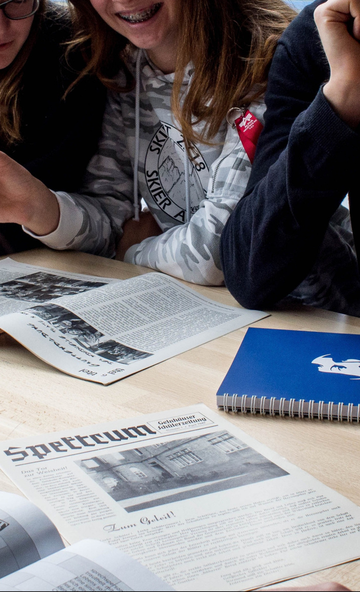 Wiederbelebung der Schülerzeitung Spektrum
