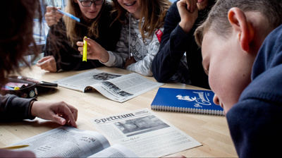 Wiederbelebung der Schülerzeitung Spektrum