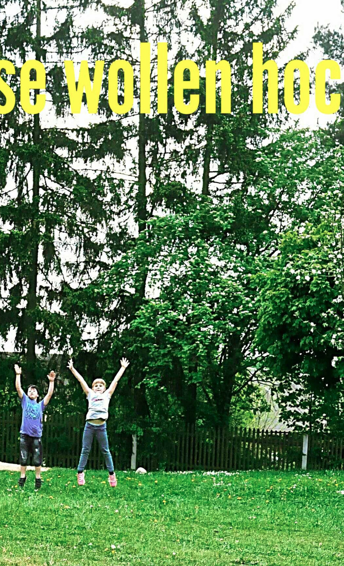Die Füchse wollen hoch hinaus - Trampolin-Projekt