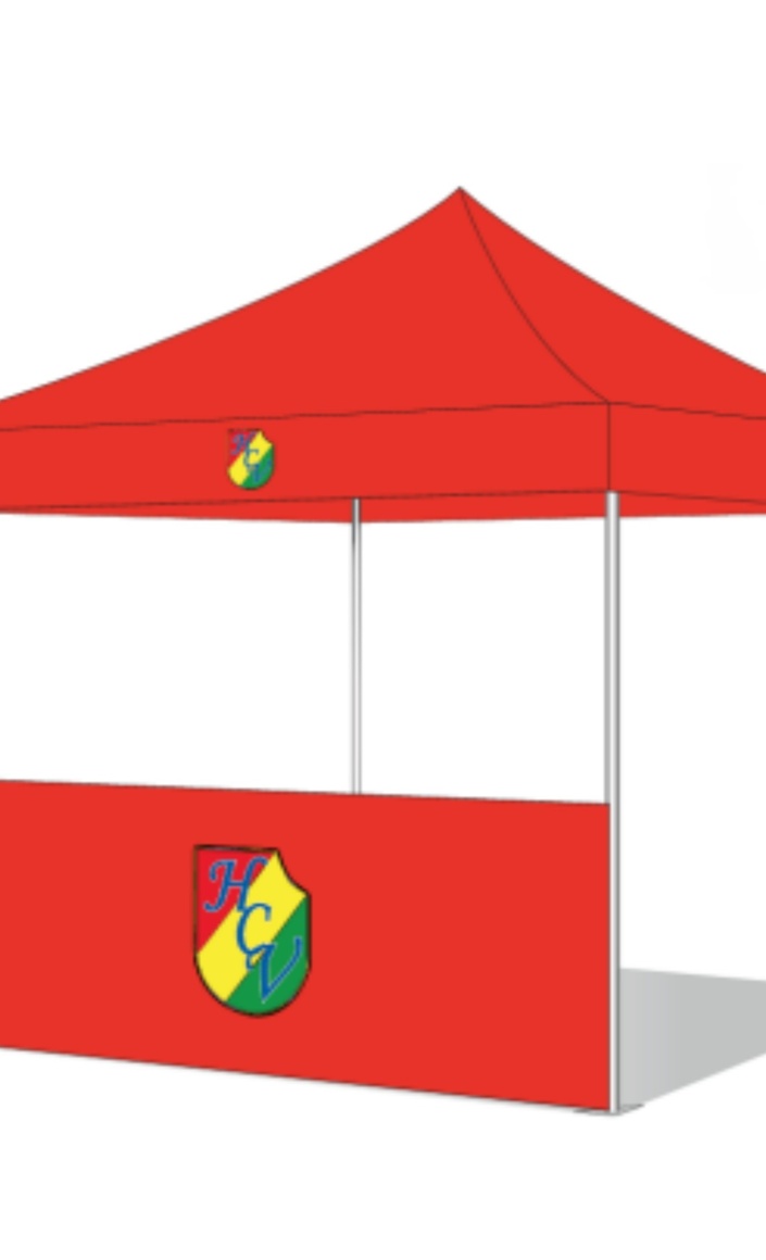 3 Faltpavillions für den traditionellen Heuchelheimer Fastnachtsumzug