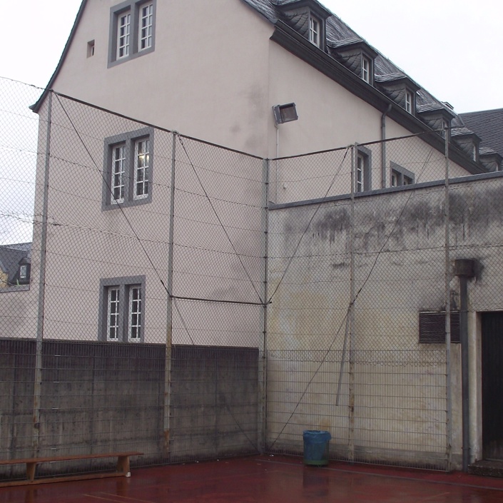 Kletterwand im Jugendzentrum Mergener Hof