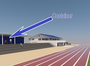 Stadionsprecherkabine