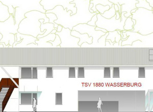 Neue Umkleidekabinen