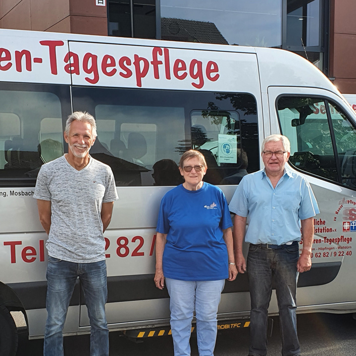 Transportbus für Senioren-Tagespflege