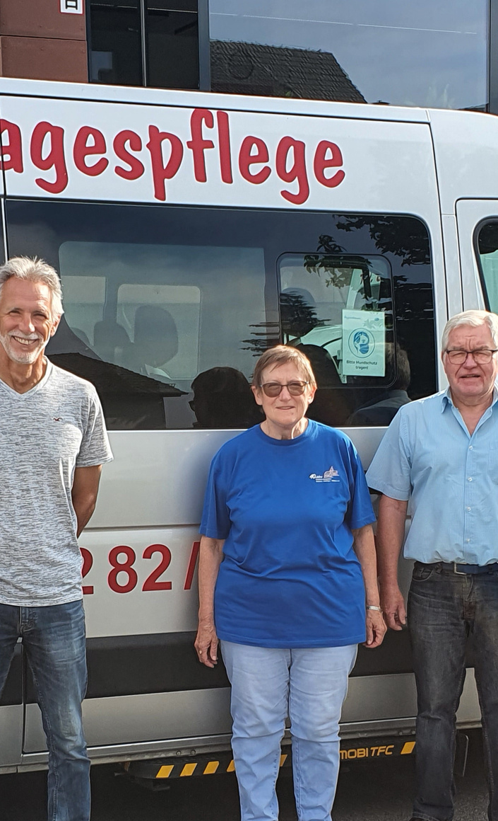 Transportbus für Senioren-Tagespflege