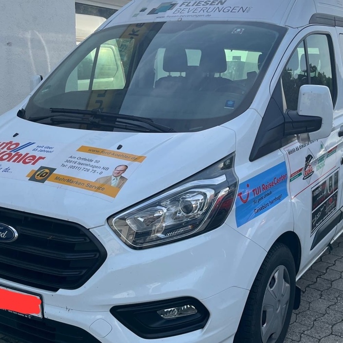 Vereinsbus für die Handballsparte in Altwarmbüchen