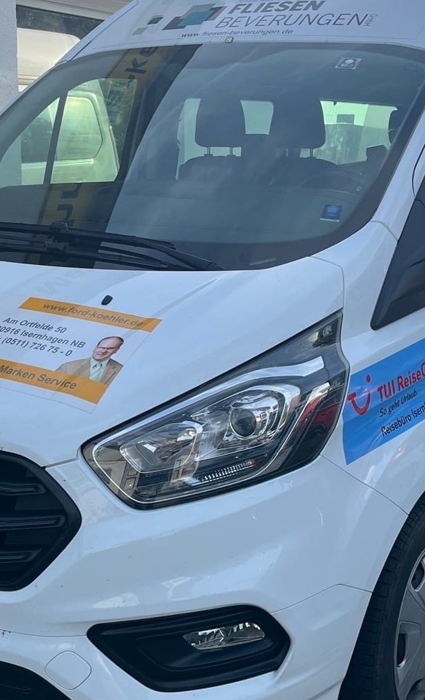 Vereinsbus für die Handballsparte in Altwarmbüchen