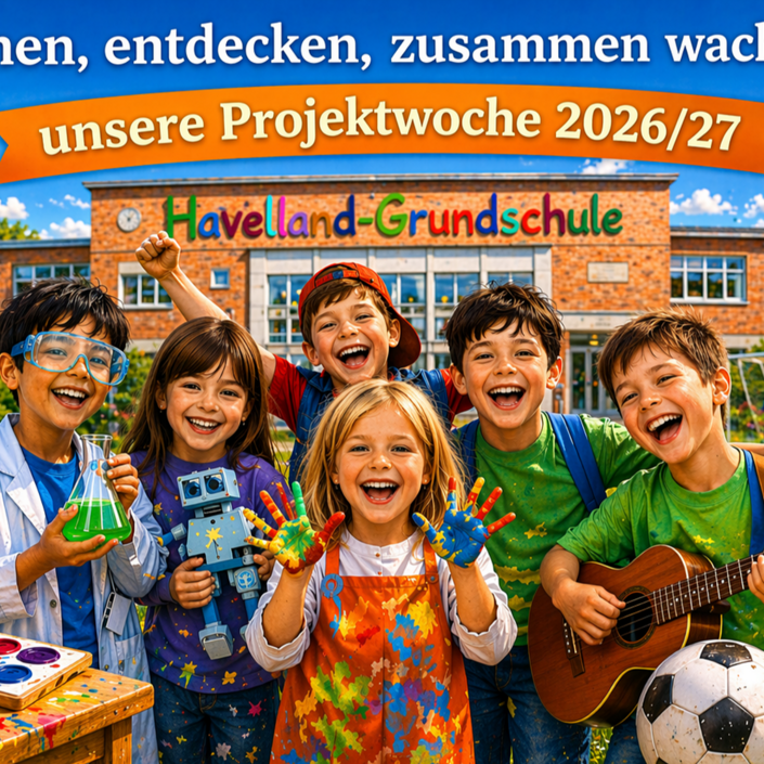 Lernen, entdecken, zusammen wachsen – unsere Projektwoche 2026/27
