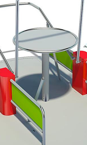 Integrationskarussell für Spielplatz Gollhofen
